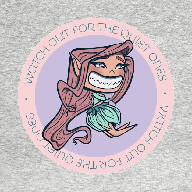 Quiet Danger Fairy by JBeasleyDesigns